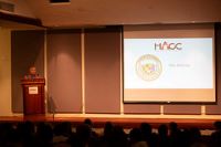 Gov. David Ige speaking at the HACC 